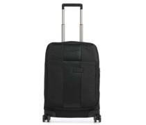 Piquadro 4-Rollen Trolley schwarz
