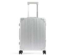 Aleon Domestic Carry-On 4-Rollen Trolley silber