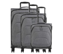 Travelite Adriia 4-Rollen Trolley Set anthrazit