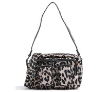 Núnoo Canvas Ellie Schultertasche natur/schwarz