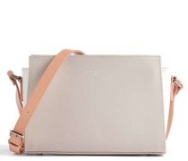 Lancaster Smooth Umhängetasche roségold/beige
