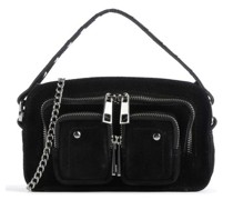 Núnoo Suede Helena Schultertasche schwarz