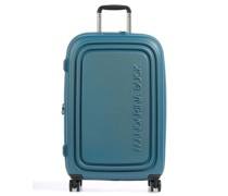 Mandarina Duck Logoduck+ 4-Rollen Trolley petrol