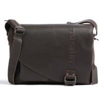 Aunts & Uncles Hunter Medium Judd Kuriertasche dunkelbraun