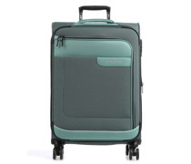 Travelite Viia 4-Rollen Trolley grün
