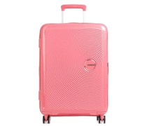 American Tourister Soundbox 4-Rollen Trolley koralle