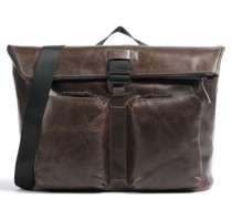 Leonhard Heyden Porto Kuriertasche dunkelbraun
