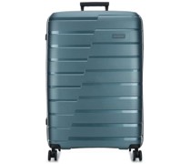 Travelite Air Base 4-Rollen Trolley blaugrau