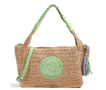 Taschendieb Wien Strandgasse 3 Shopper beige/grün