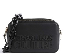 Versace Jeans Couture Institutional Logo Umhängetasche schwarz