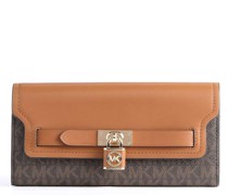 Michael Kors Hamilton Legacy Geldbörse dunkelbraun