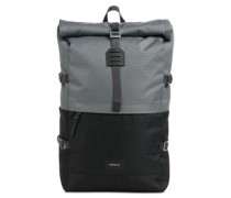 Sandqvist Urban Outdoor Bernt Rolltop Rucksack schwarz/grau