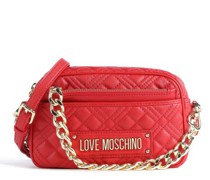 Love Moschino Quilted Umhängetasche rot