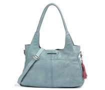 Taschendieb Wien Kohlmarkt 30 Schultertasche blaugrau