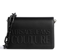 Versace Jeans Couture Institutional Logo Umhängetasche schwarz