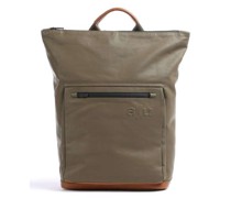 Aunts & Uncles Japan Okayama Rucksack olivgrün