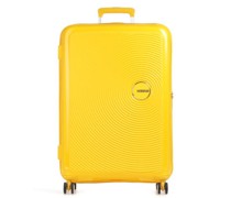 American Tourister Soundbox 4-Rollen Trolley gelb