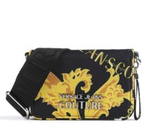 Versace Jeans Couture Sporty Logo Umhängetasche schwarz