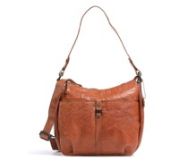 Spikes & Sparrow Bronco Beuteltasche cognac