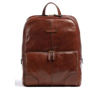 The Bridge Vespucci Rucksack braun