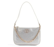 Twinset Party Petite Schultertasche silber