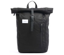 Sandqvist Ground Dante Rolltop Rucksack schwarz