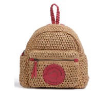Taschendieb Wien Strandgasse 5 Rucksack beige/rot
