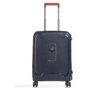 Delsey Moncey Slim Line 4-Rollen Trolley dunkelblau
