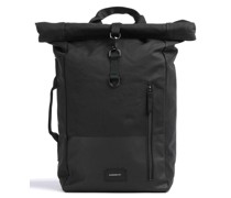 Sandqvist Ground Dante Vegan Rucksack schwarz