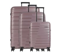 Travelite Air Base 4-Rollen Trolley Set violett