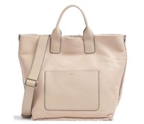 Abro Shearling Reversible Raquel Handtasche beige