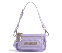 Love Moschino Quilted Schultertasche lavendel