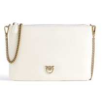 Pinko Flat Classic Umhängetasche elfenbein