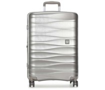 Roncato Stellar 4-Rollen Trolley silber