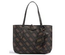 Guess Eco Brenton Shopper dunkelbraun