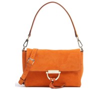 Abro Suede Temi Schultertasche orange