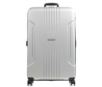 American Tourister Tracklite 4-Rollen Trolley silber