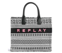 Replay Shopper weiß/schwarz
