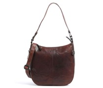 Spikes & Sparrow Bronco Schultertasche dunkelbraun