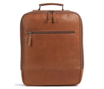 The Chesterfield Brand Cow Wax Pull Up Jamaica Rucksack cognac