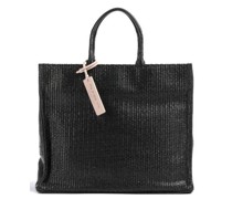 Coccinelle Never Without Bag Straw Shopper schwarz