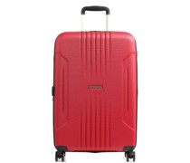 American Tourister Tracklite 4-Rollen Trolley rot