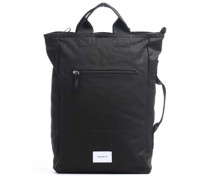 Sandqvist Vegan Tony Rucksack-Tasche schwarz