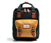 Doughnut Macaroon Mini Rucksack grün/gelb