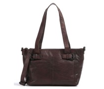 Spikes & Sparrow Bronco Schultertasche dunkelbraun