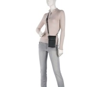 Michael Kors Jet Set Handytasche schwarz