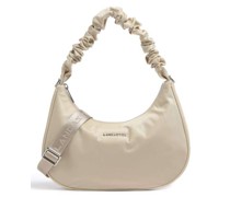 Lancaster Basic Chouchou Schultertasche beige