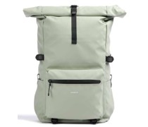 Sandqvist Stream Ruben 2.0 Rolltop Rucksack graugrün