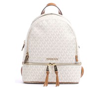 Michael Kors Rhea Zip Rucksack elfenbein
