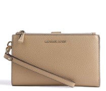 Michael Kors Jet Set Geldbörse hellbraun